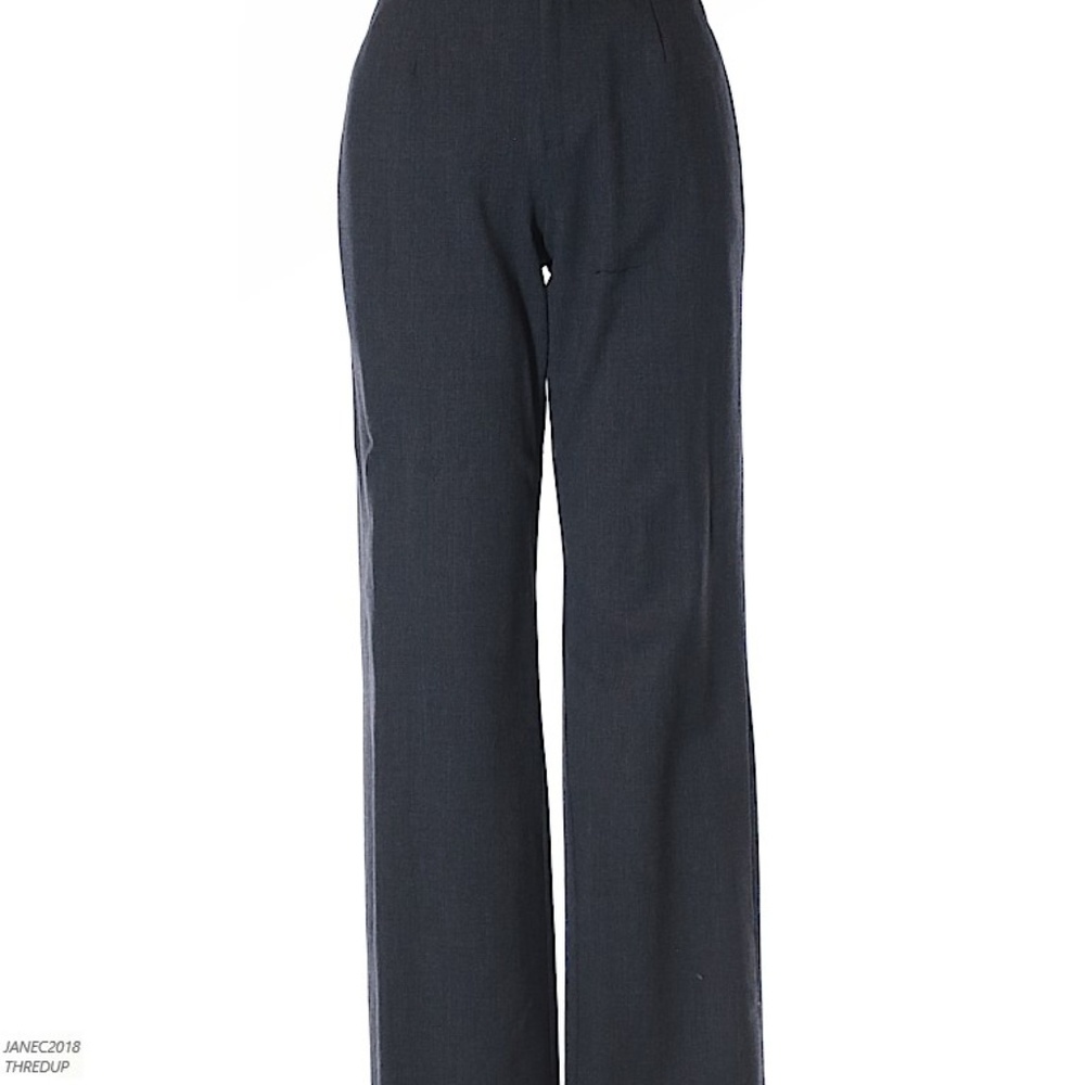 Tse Surface Gray Straight Wool Pants Size 8